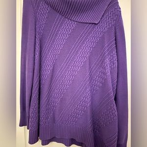 Coldwater creek asymmetrical sweater